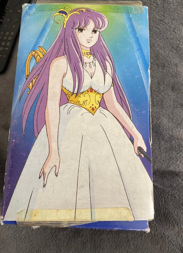 Coffret cassettes vidéo Manga Les Chevaliers du zodiaque Poseidon numéro 5-6-7-8