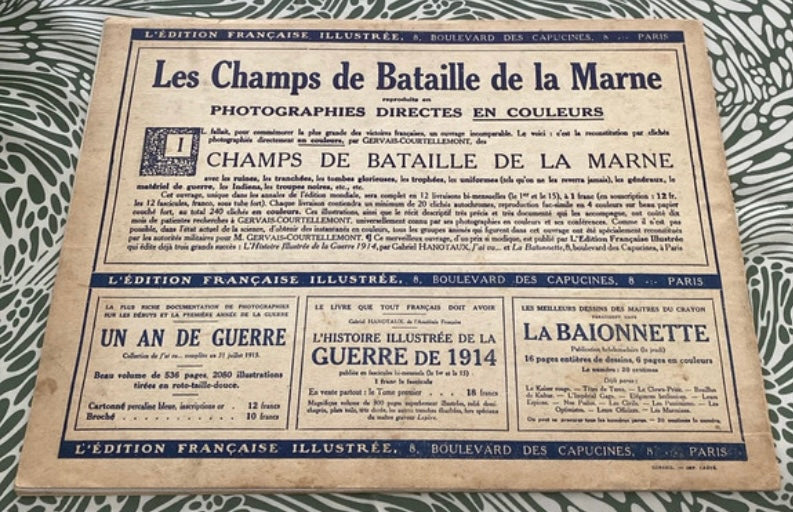 Revue Portfolio les champs de bataille de la Marne numéro 5 début 1900