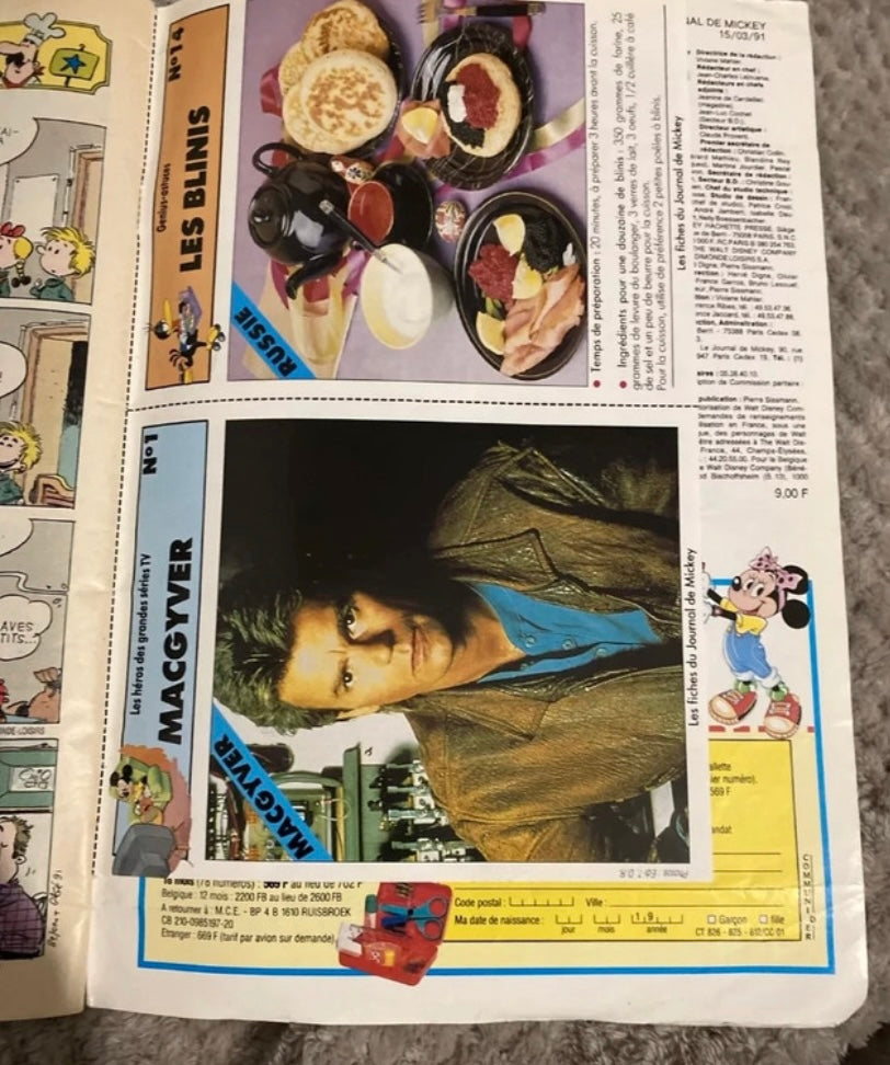 Bd ancienne le journal de Mickey numéro 2021