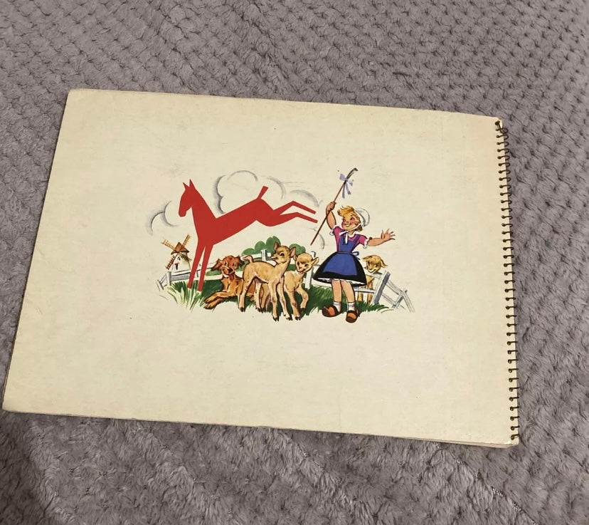 Album d’images. Chanson de France Chocolat Poulain années 60.