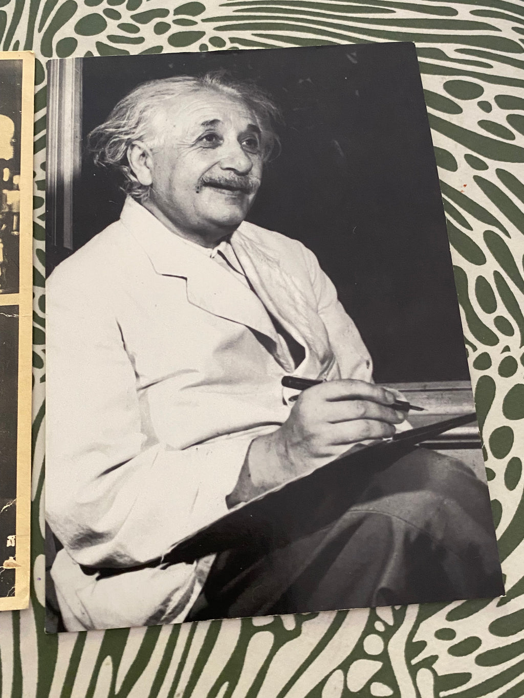 Cartes postales anciennes Albert Einstein Lot de 2