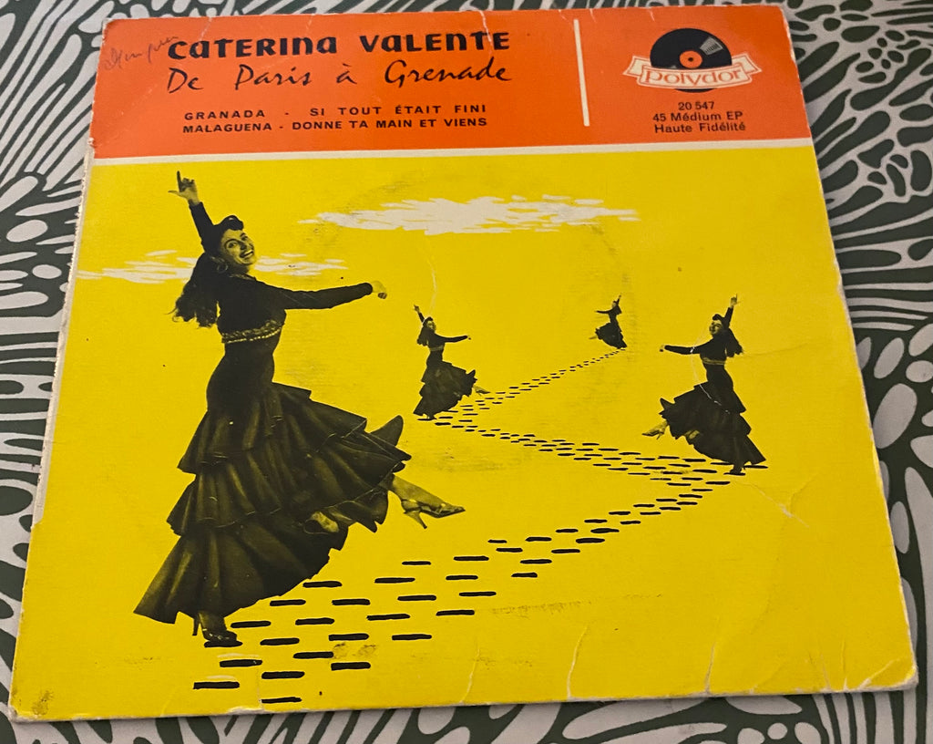 Disque vinyle 45 Tours Caterina Valente. Granada