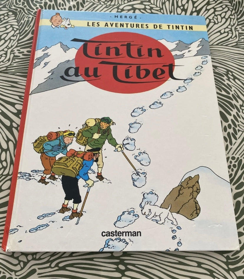 Bd Tintin au Tibet. Hergé Casterman.