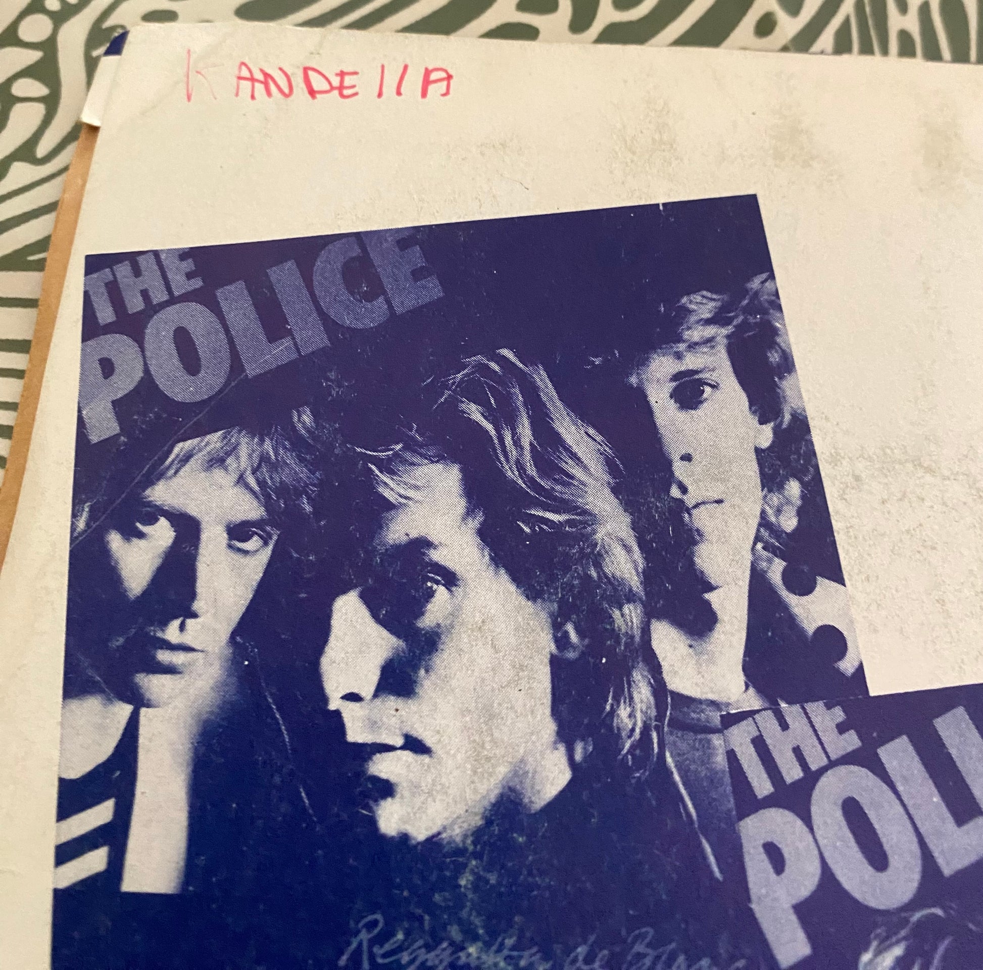 Disque vinyle 45 Tours The Police. Roxane 1979