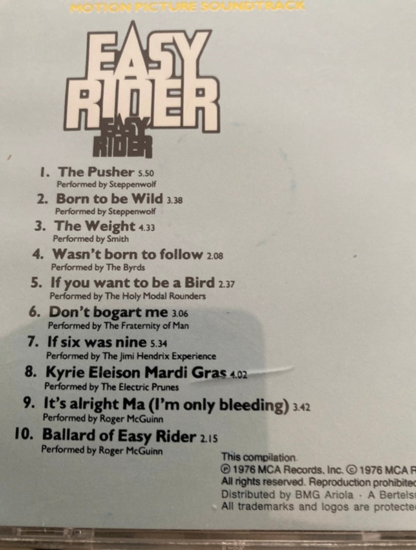 CD musique Easy Rider
