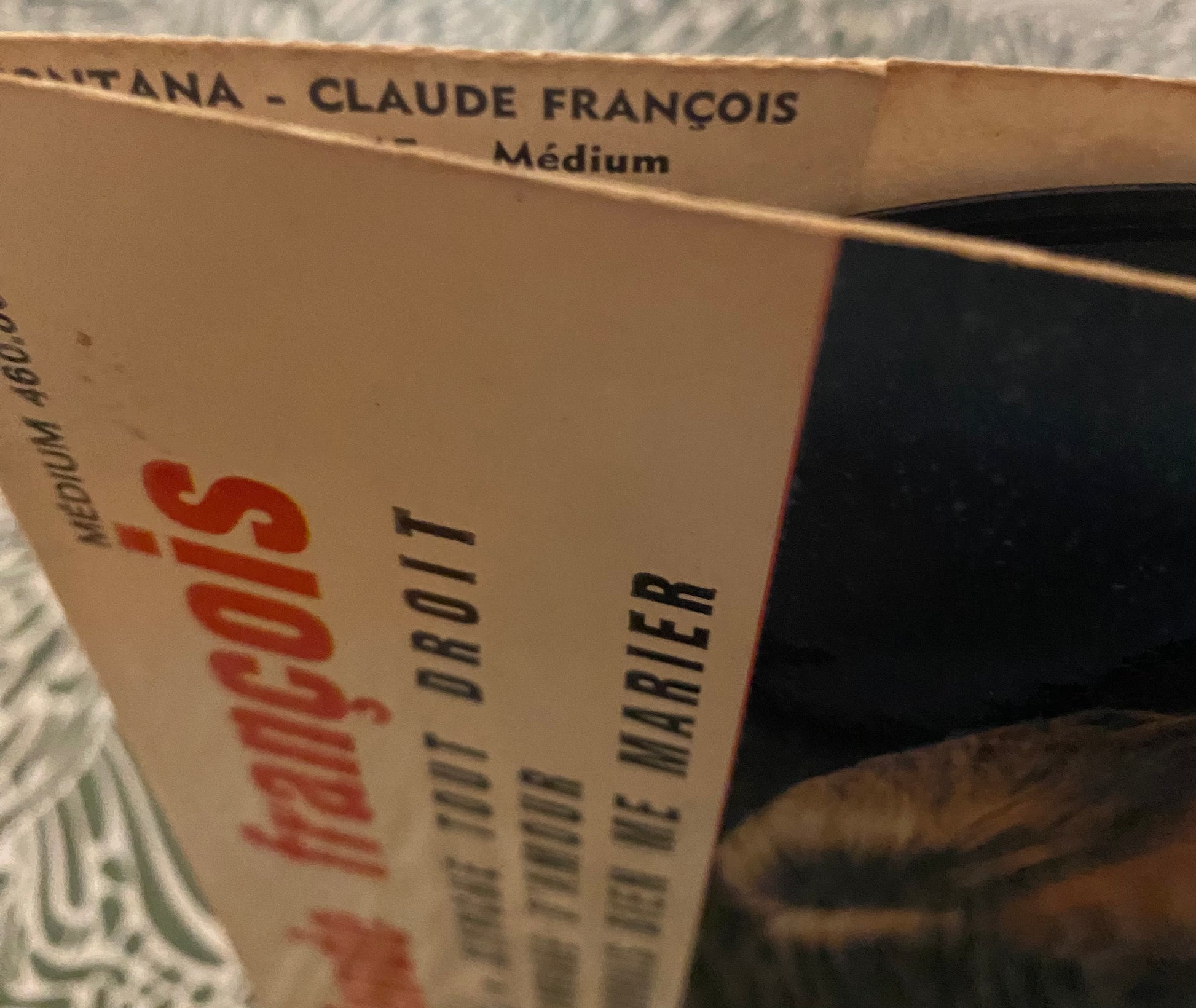 Disque vinyle 45 Tours Claude François. Dis lui