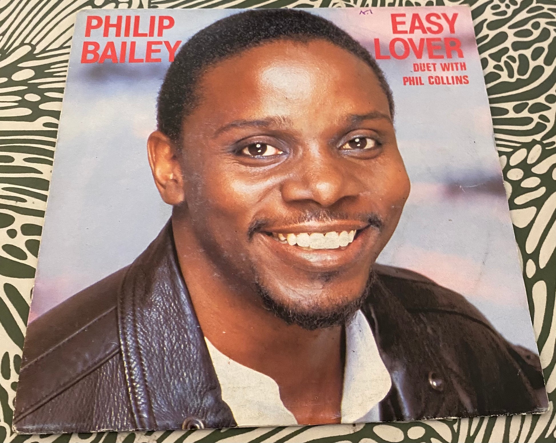 Disque vinyle 45 Tours Philip Bailey . Easy lover