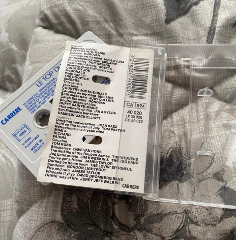 Cassette audio Le top du Folk
