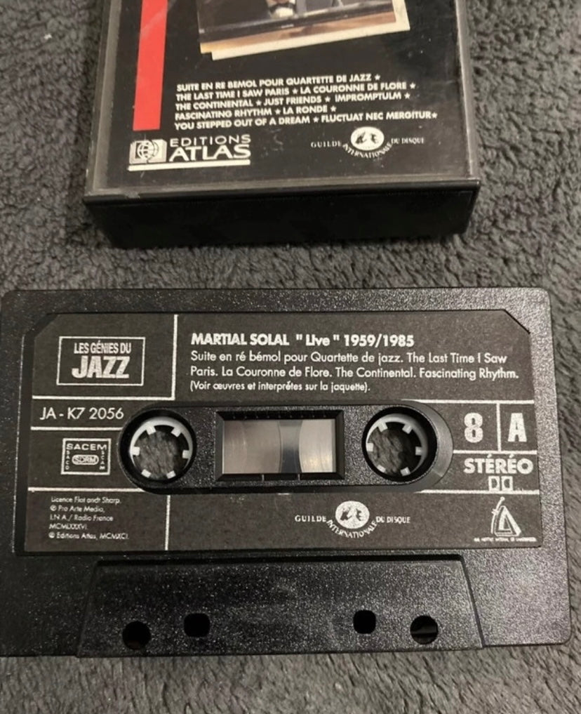 Cassette audio Jazz Martial Solal live JA-K7-2056