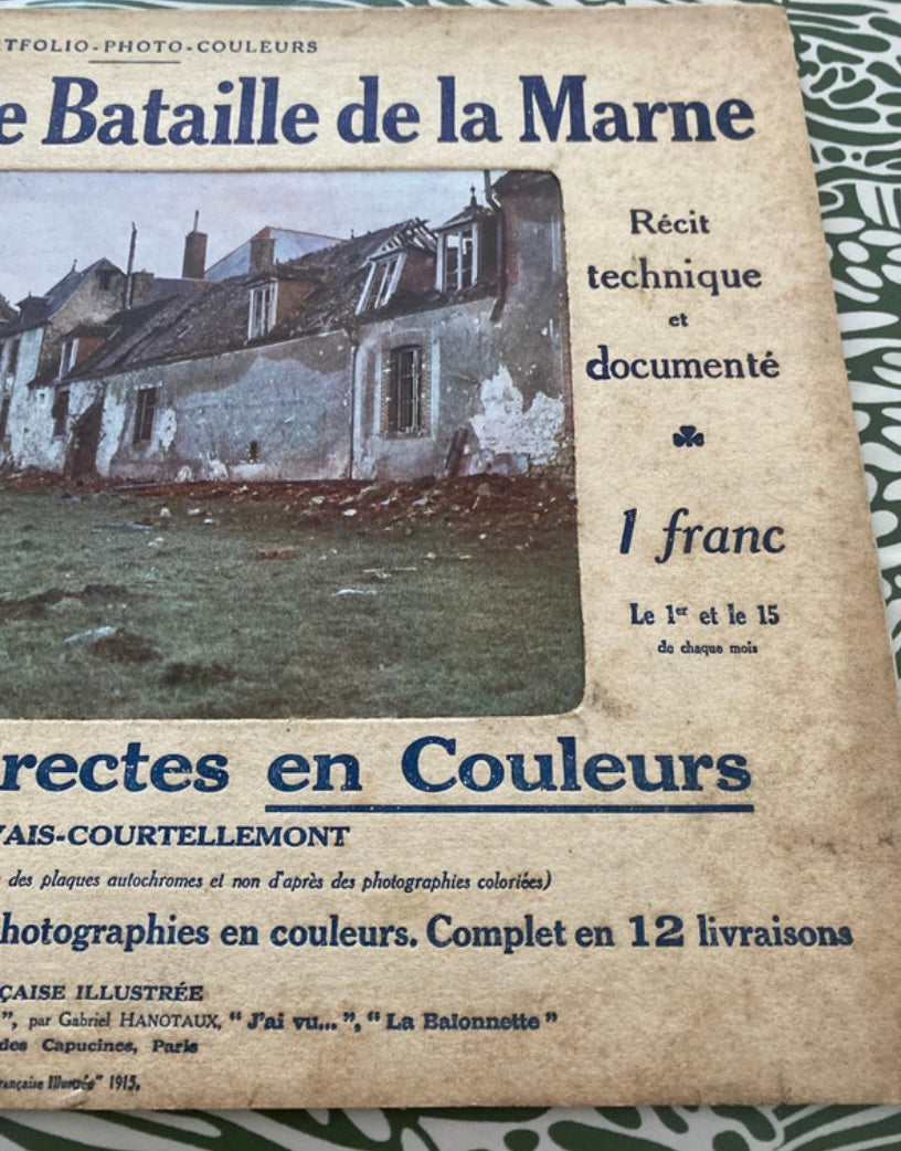 Revue Portfolio les champs de bataille de la Marne numéro 6 début 1900