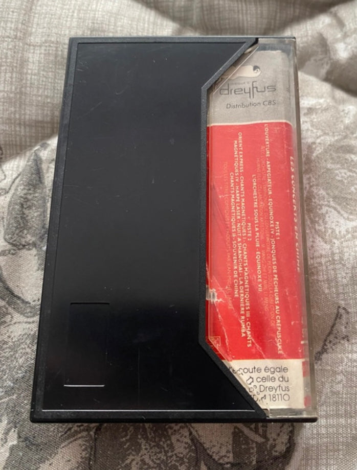 Cassette audio Jean Michel Jarre. Les concerts en Chine