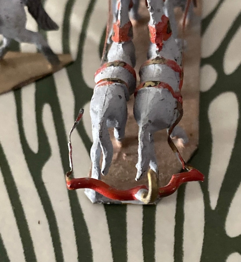 Figurines anciennes CBG Mignot Carrosse Le Sacre de Napoléon en plomb. Petite taille voir Photos