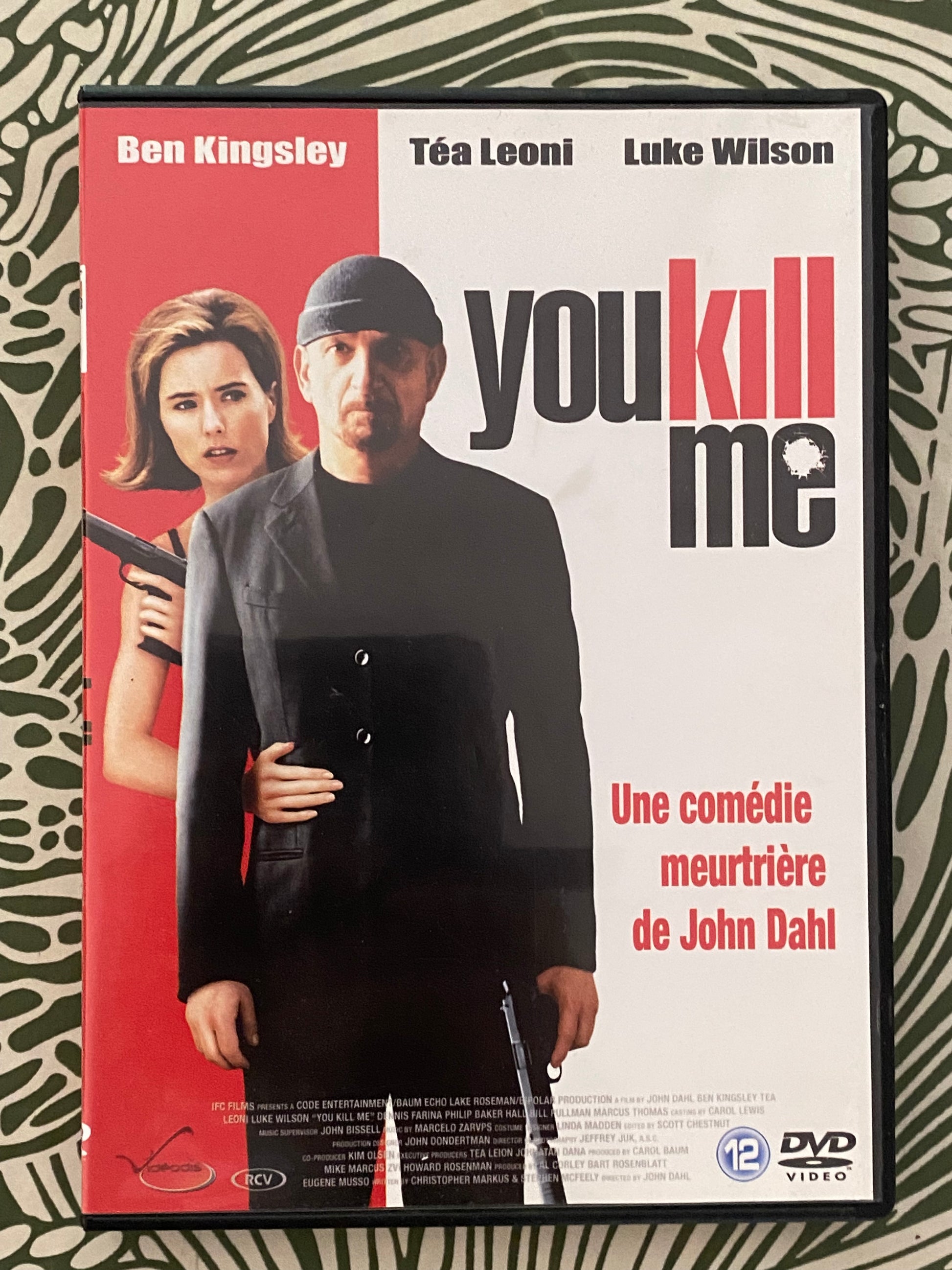 DVD film. You kill me