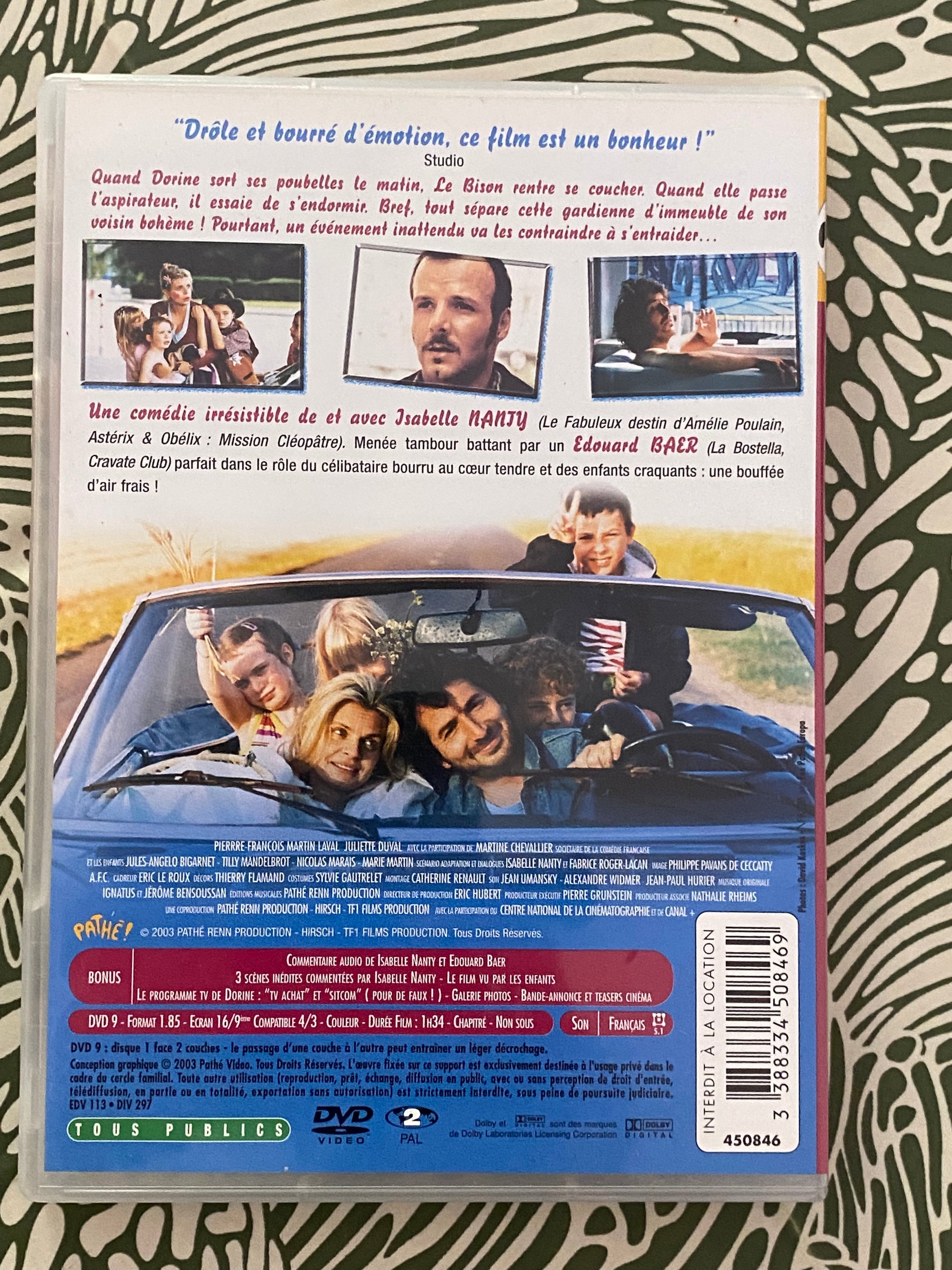 DVD film. Le Bison