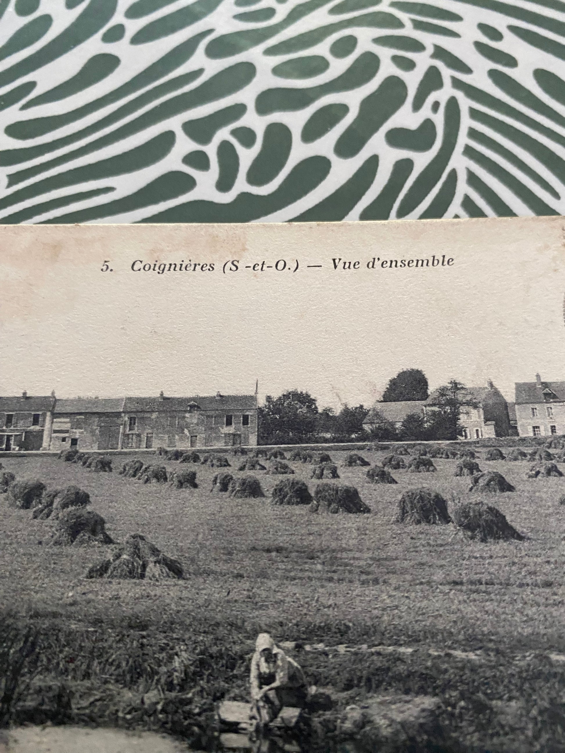 Carte postale ancienne Coignieres vue d’ensemble