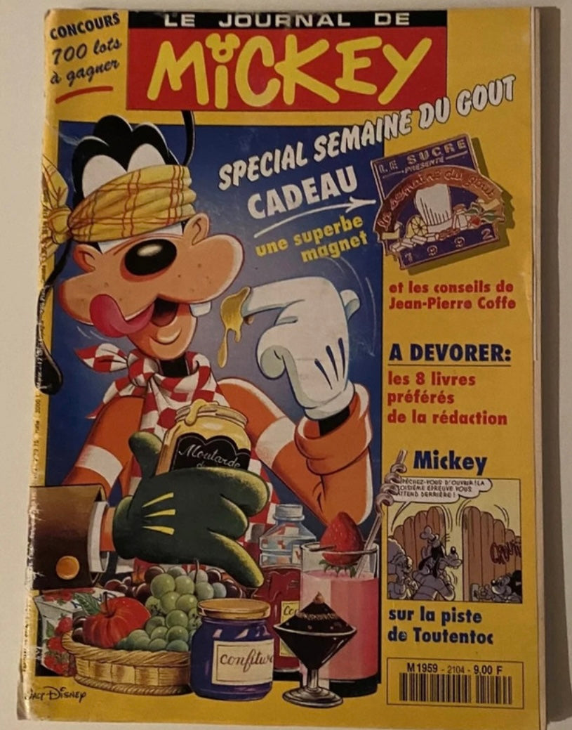 Bd ancienne le journal de Mickey numéro 2104