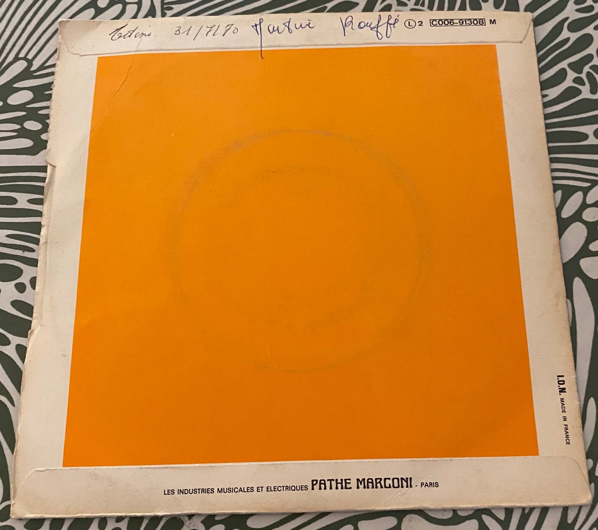 Disque vinyle 45 Tours Rare Earth. Get ready
