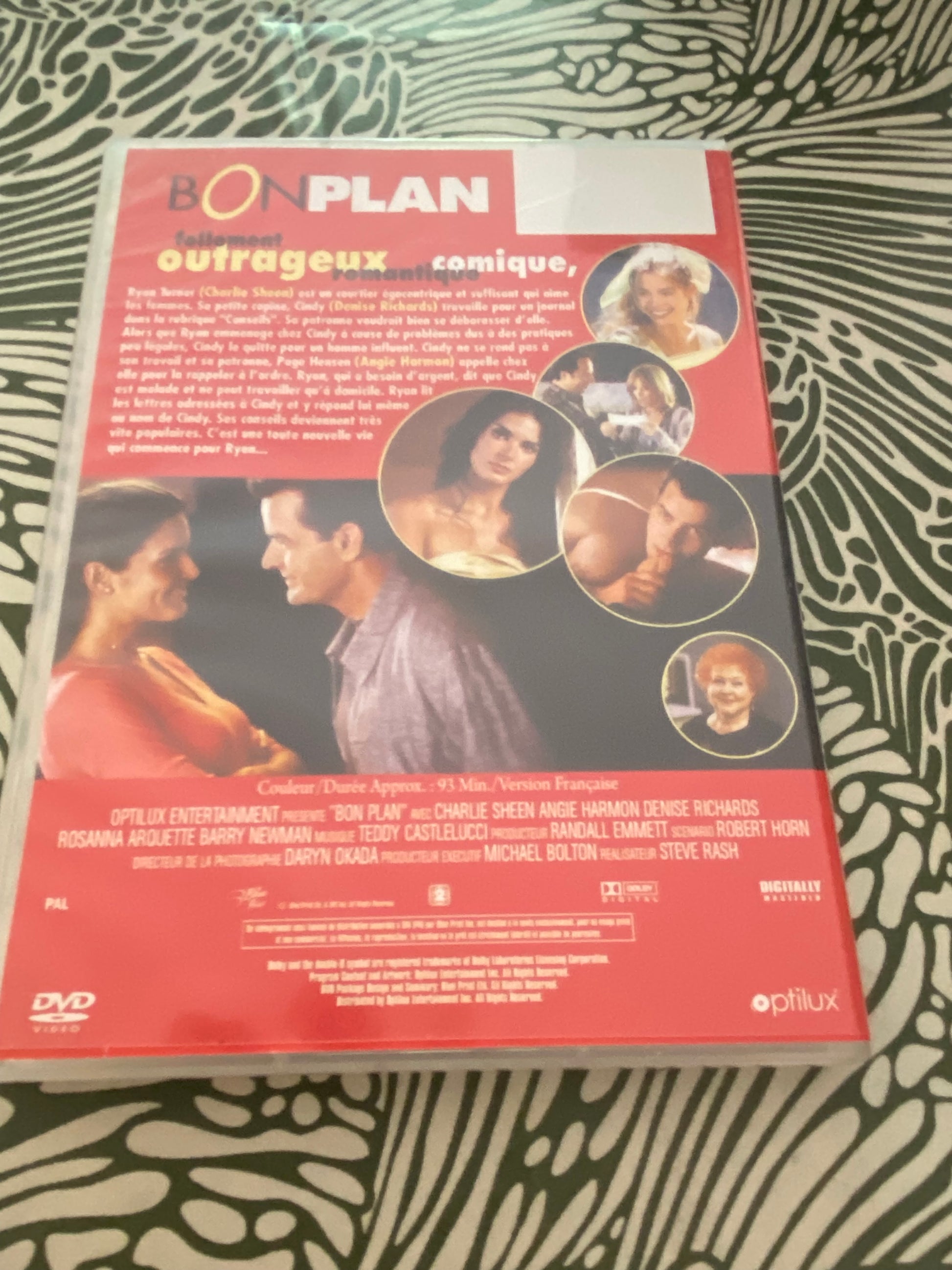 DVD film. Bon Plan