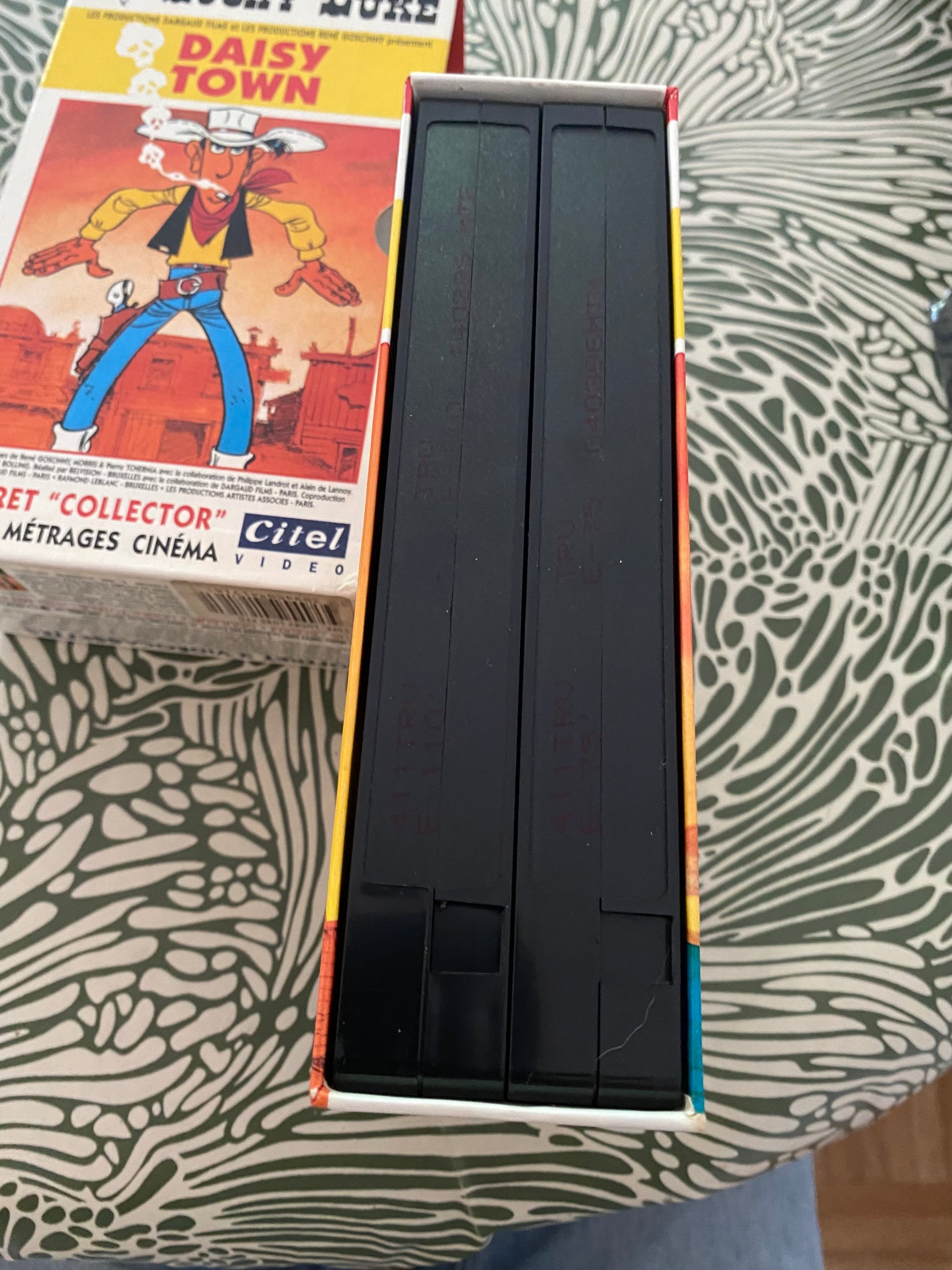 Cassette vidéo coffret Lucky Luke. La Ballade des Dalton Daisy Town. Coffret Collector. Citel