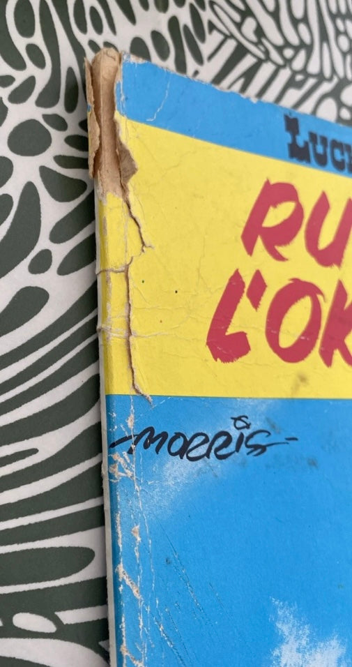 BD ancienne Lucky Luke Ruée sur L’Oklahoma. BD souple 1977