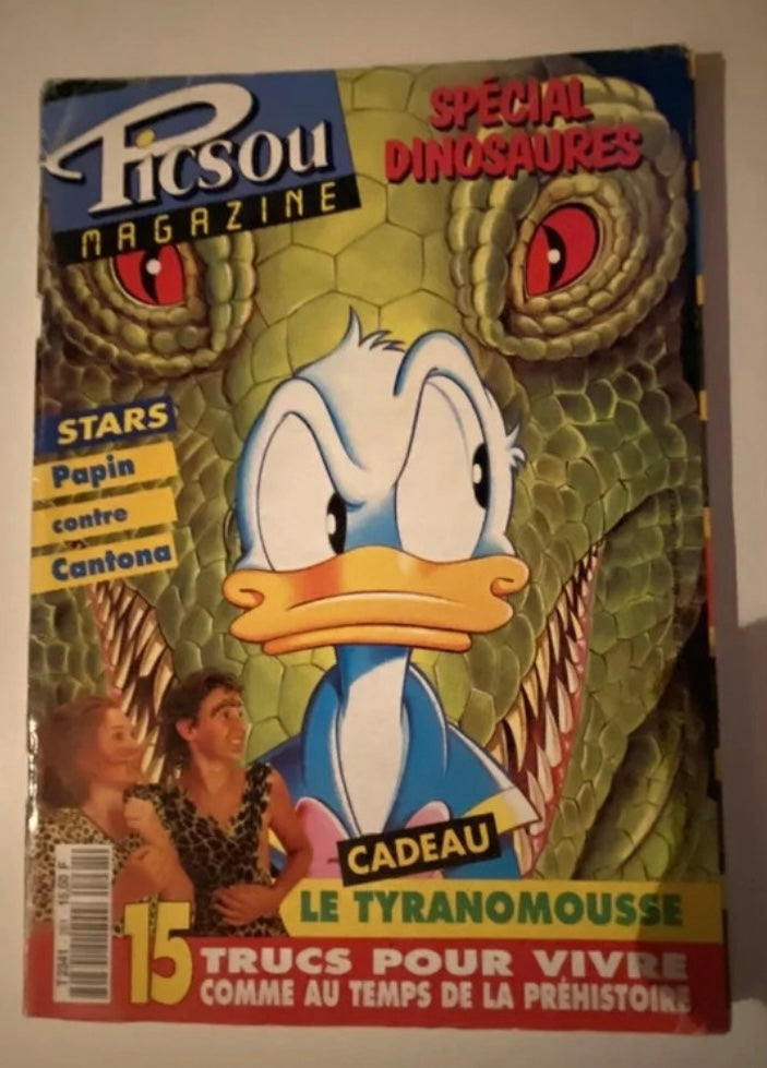 Bd ancienne Picsou magazine numéro 261 spécial Dinosaures