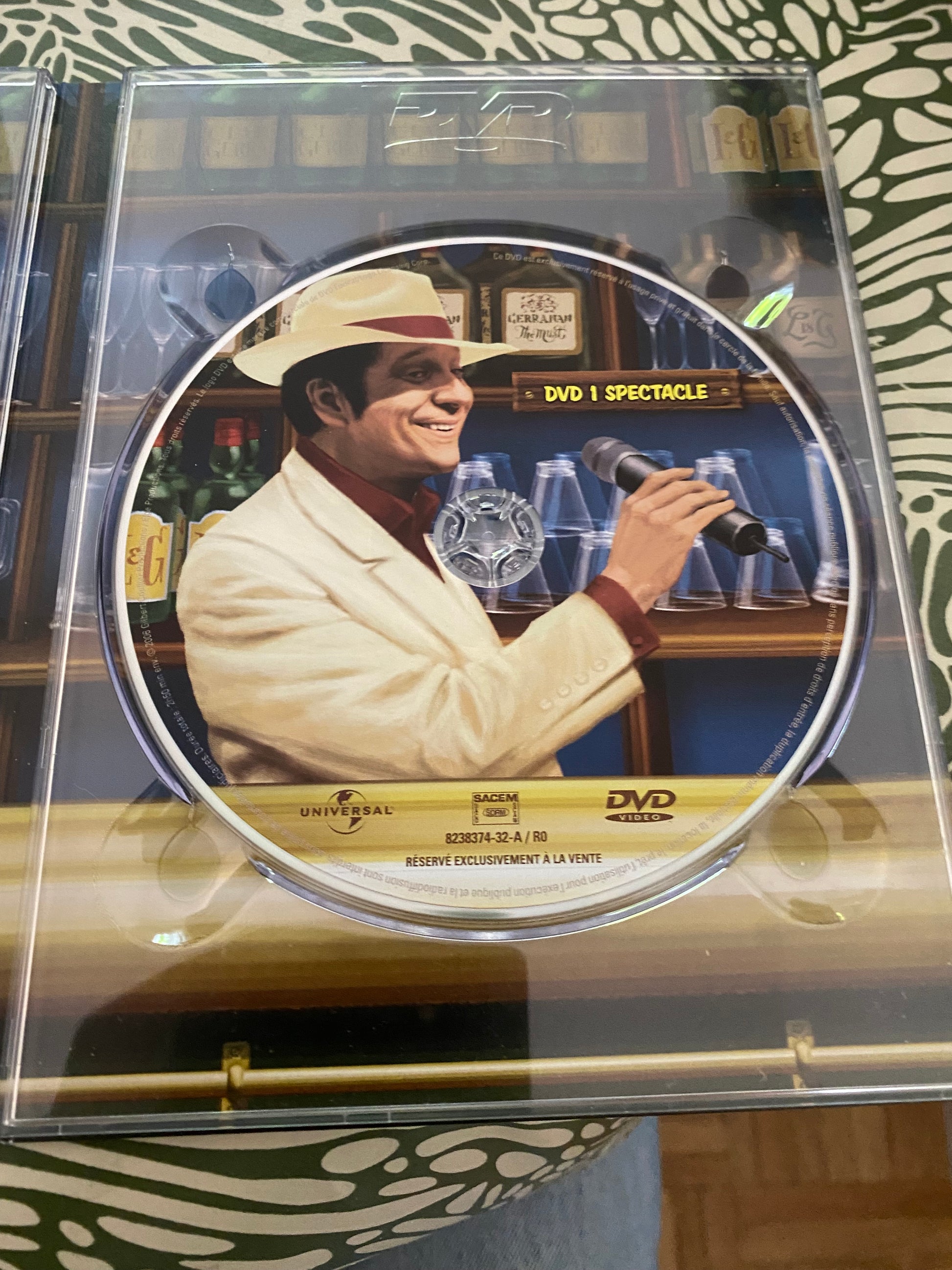 DVD coffret spectacle Laurent Gerra Flingue la télé