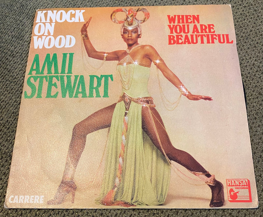 Disque vinyle 45 tours Amii Stewart. Knock on Wood