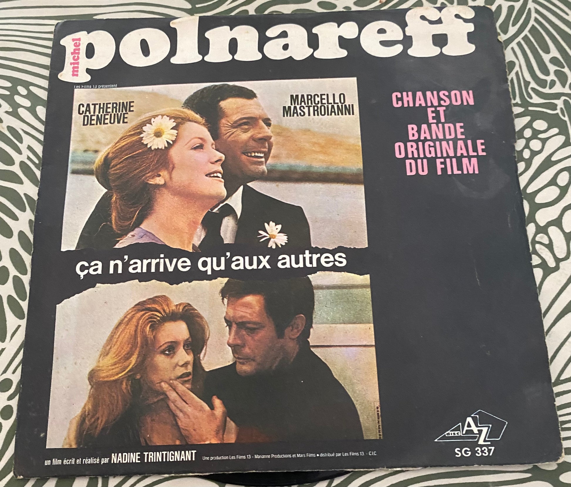 Disque vinyle 45 Tours Polnareff Chanson et bande originale du film ça n’arrive qu’aux autres