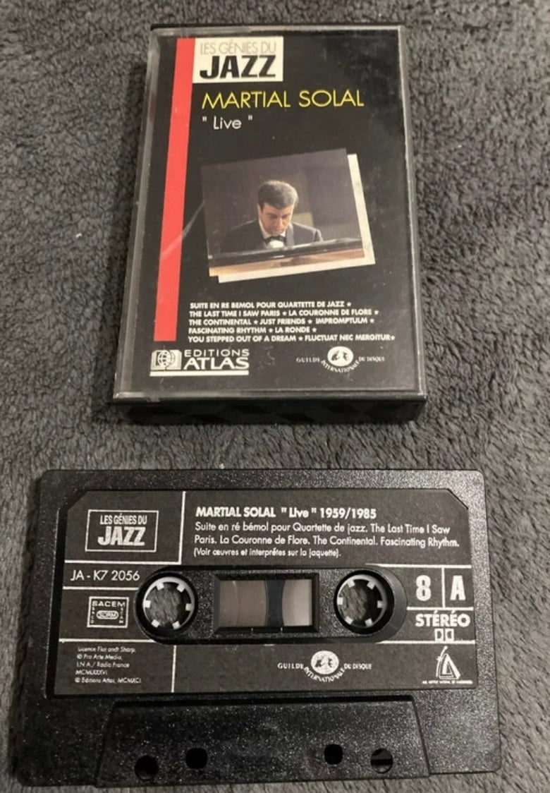 Cassette audio Jazz Martial Solal live JA-K7-2056