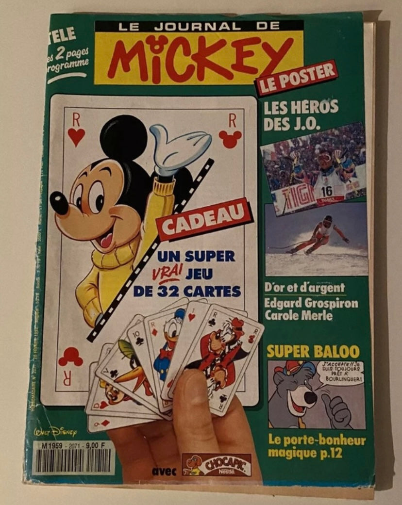 Bd ancienne le journal de Mickey numéro 2071