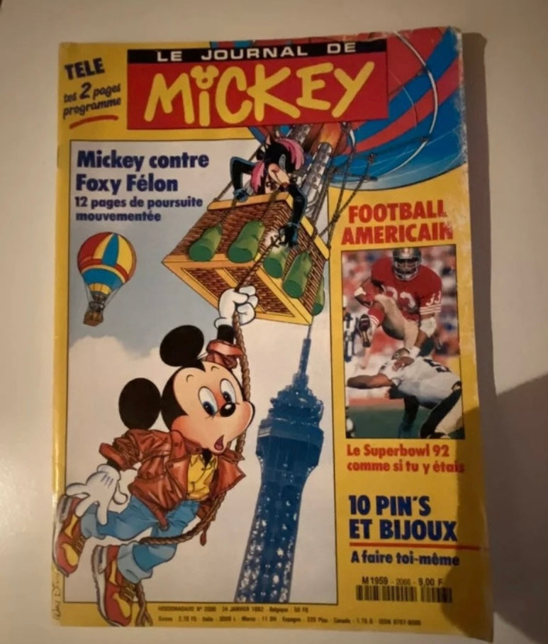 Bd ancienne le journal de Mickey numérique 2066
