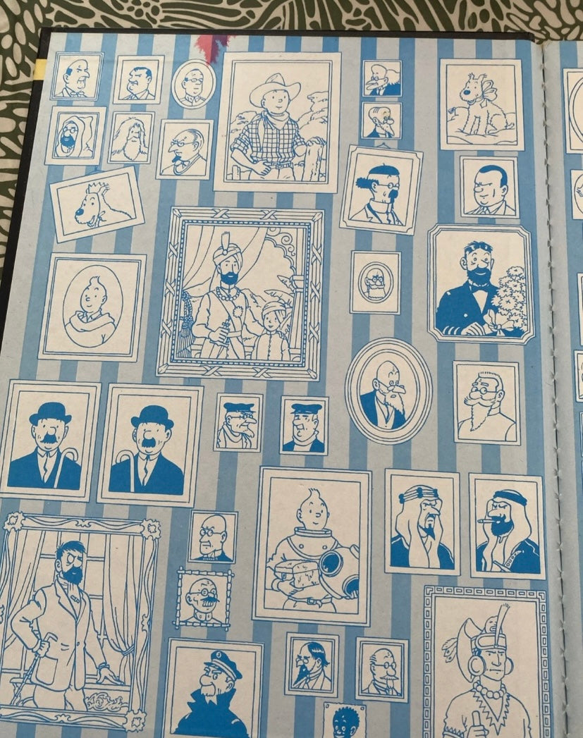 BD Tintin Coke en Stock. Hergé 1986.
