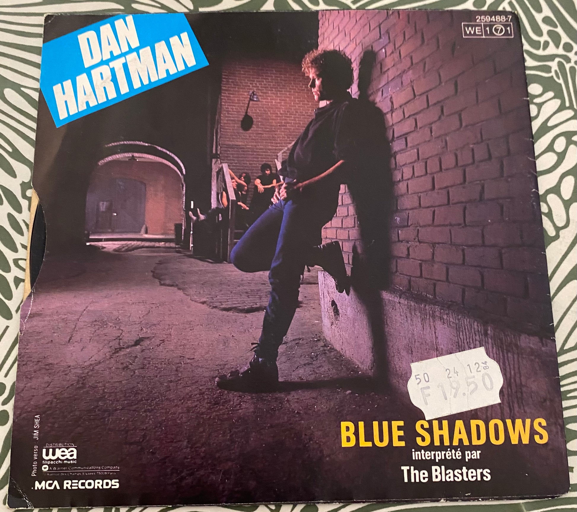 Disque vinyle Dan Hartrman musique du film Les rue de feu. I can Dream