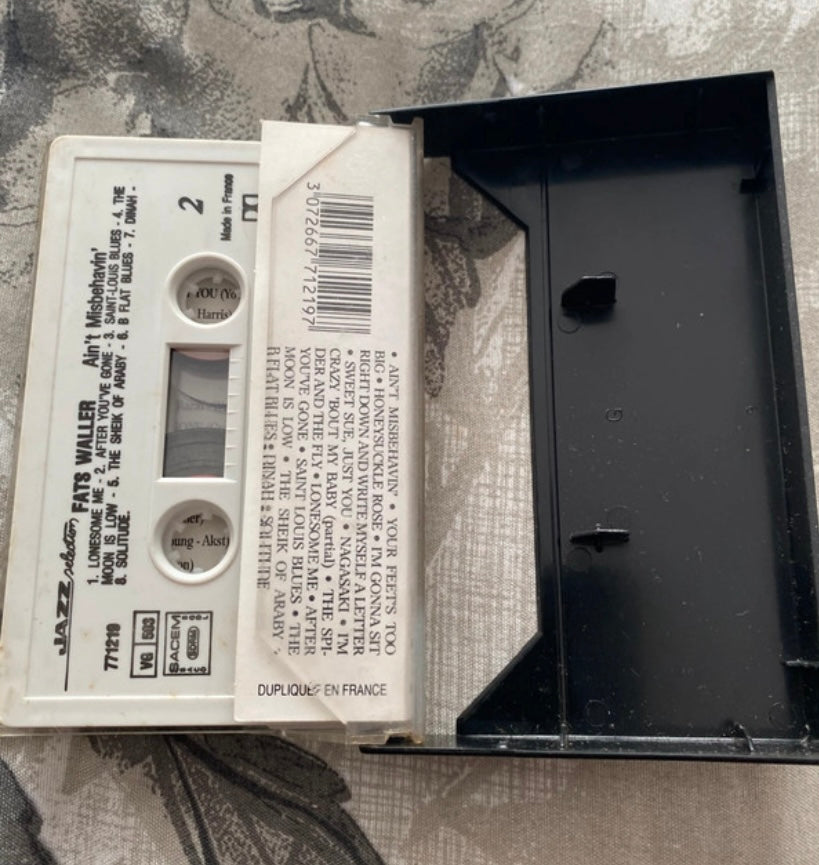 Cassette audio Fats Waller ain’t Misbehavin