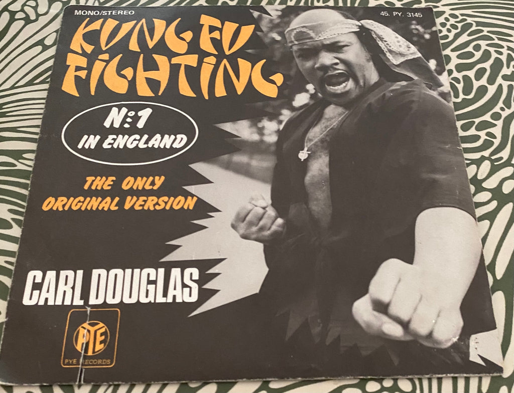 Disque vinyle 45 tours Carl Douglas King fu Fighting