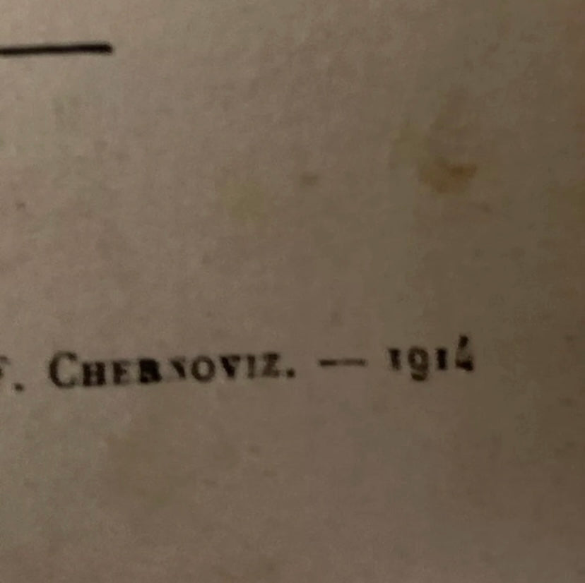 Livre ancien Lunette de la Grand Maman 1914.
