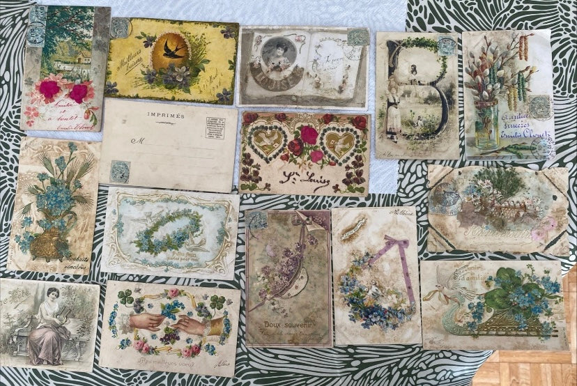 Cartes postales anciennes Fantasy début 1900 Lot de 15