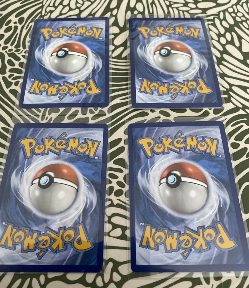 Cartes de collection Pokémon. Sulfura. Dialga vstar. Regieleki. Dracaufeu GO. Lot de 4.