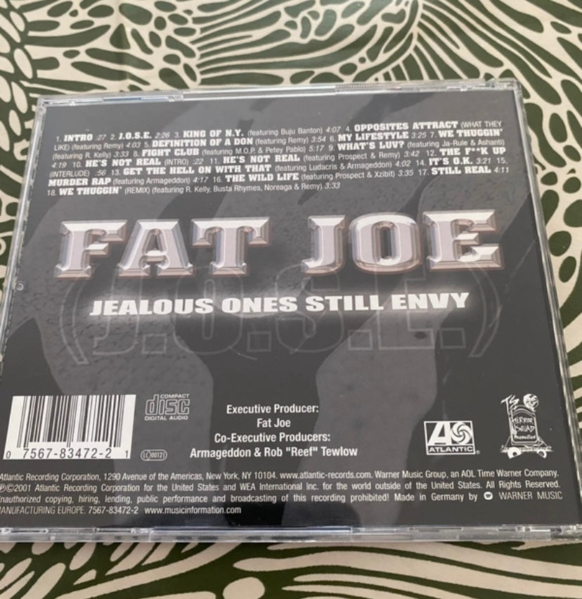 CD musique Fat Joe. Ont still Envy