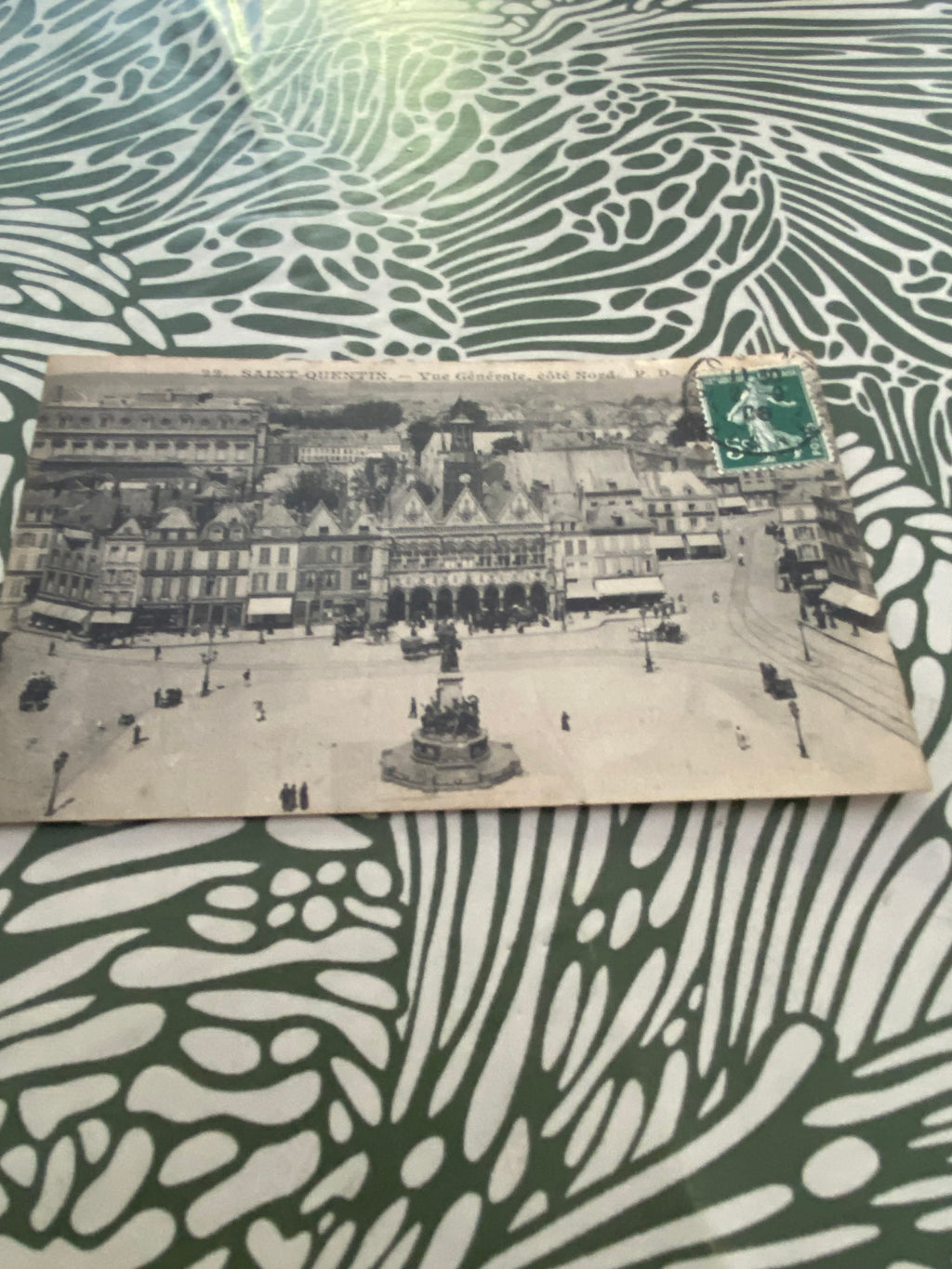 Carte postale ancienne Saint-Quentin. Vue générale côté Nord