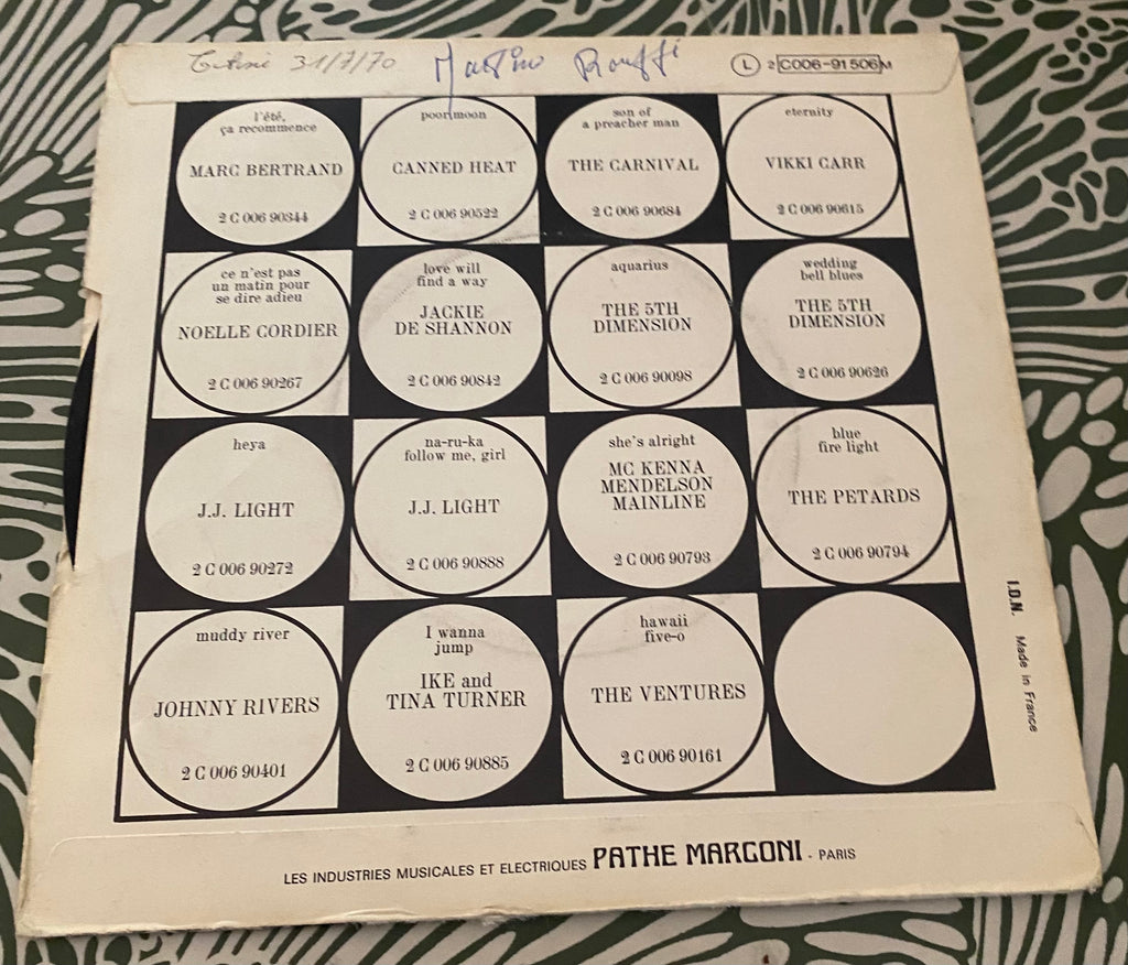 Disque vinyle 45 tours Johnny Rivers. Jesus is a soulman