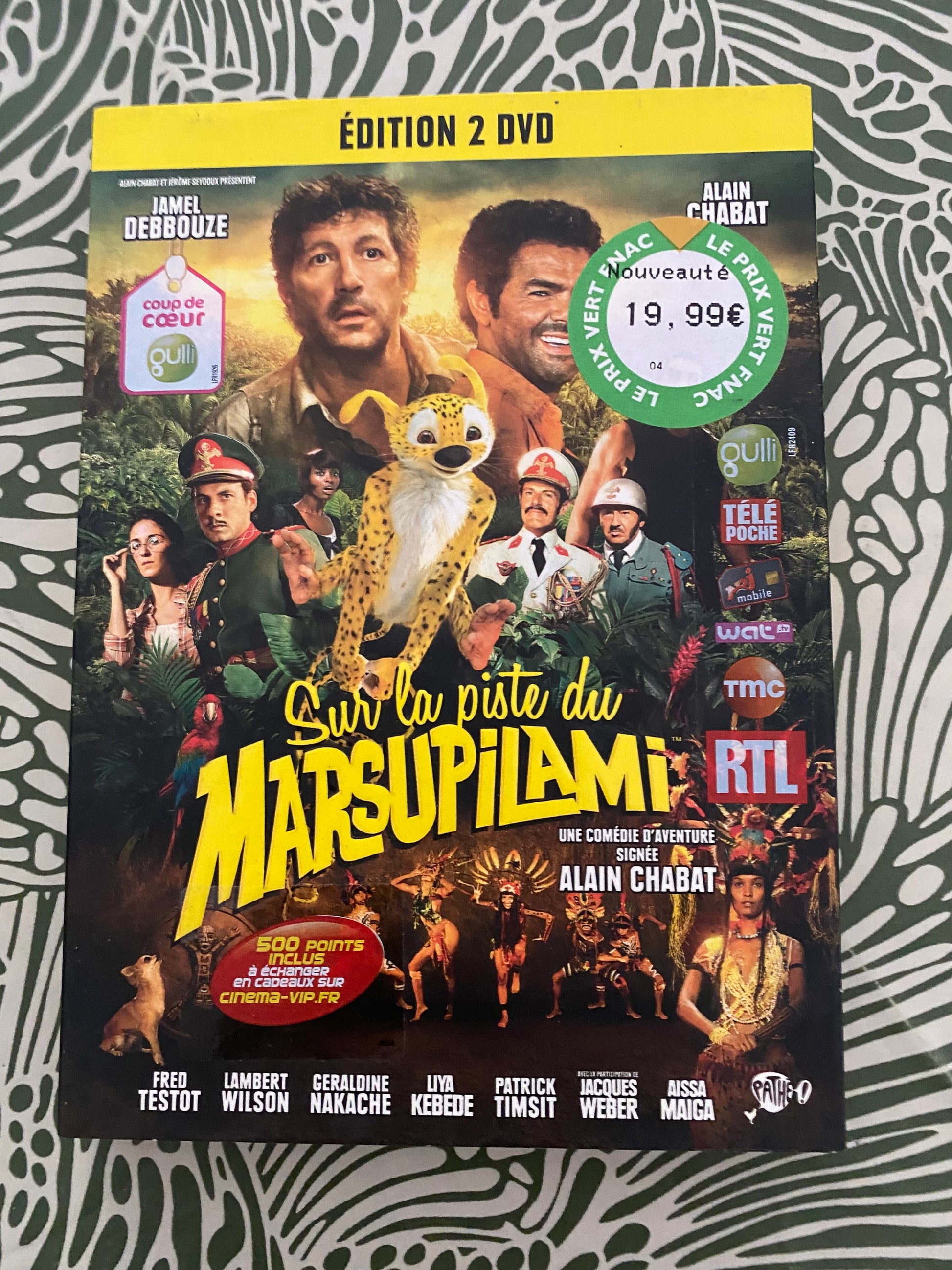 DVD sur la piste du Marsupilanie. Jamel Debbouze. Alain Chabat