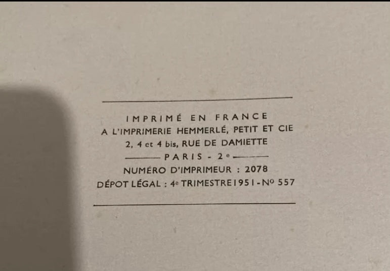 Livre enfant ancien Valentine part en vacances. M. Parent 1951