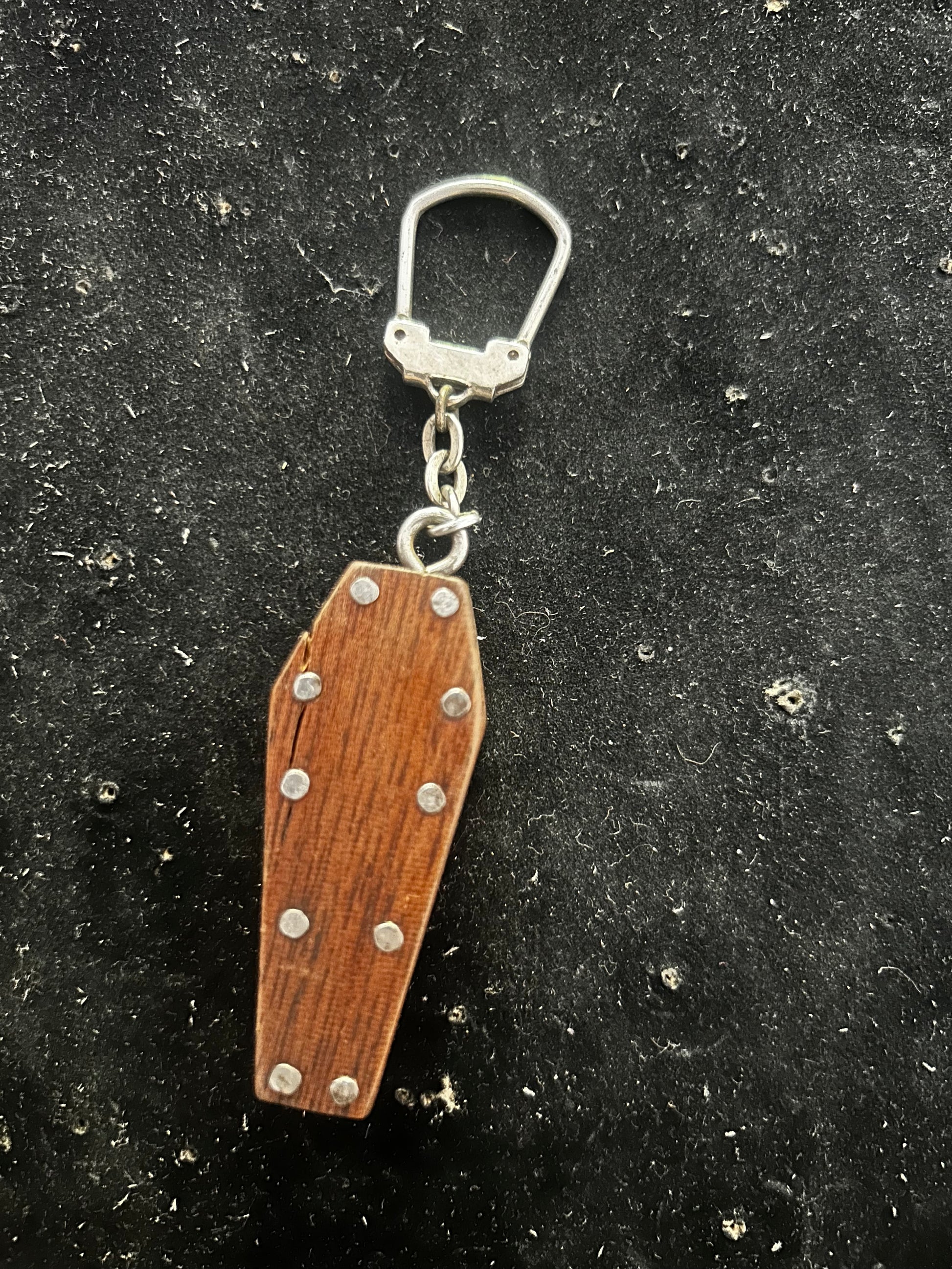 Porte clefs ancien Cercueil