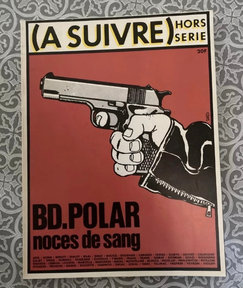 Livre BD ancien bd Polar noces de sang hors serie 1981