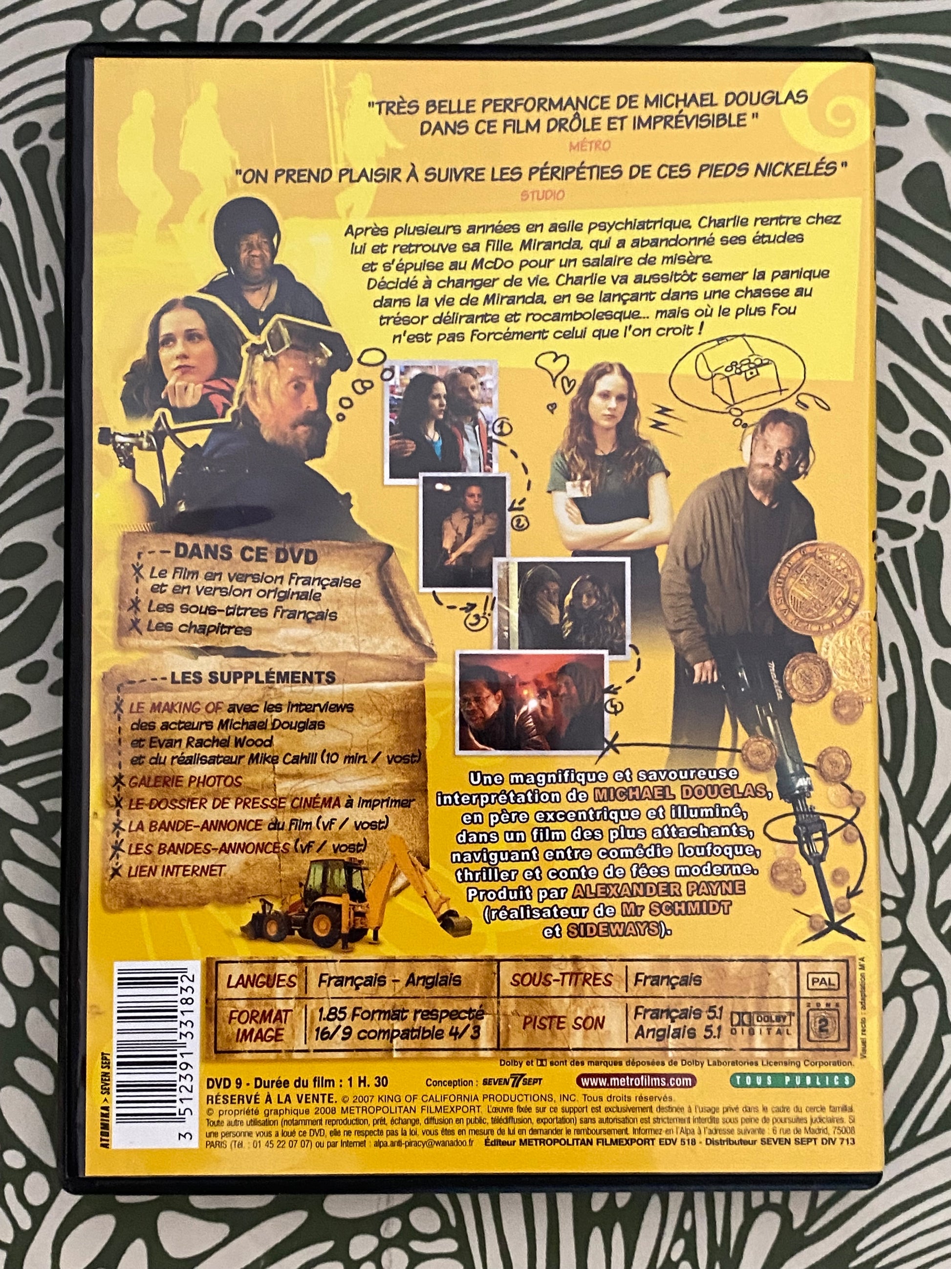 DVD film King of California