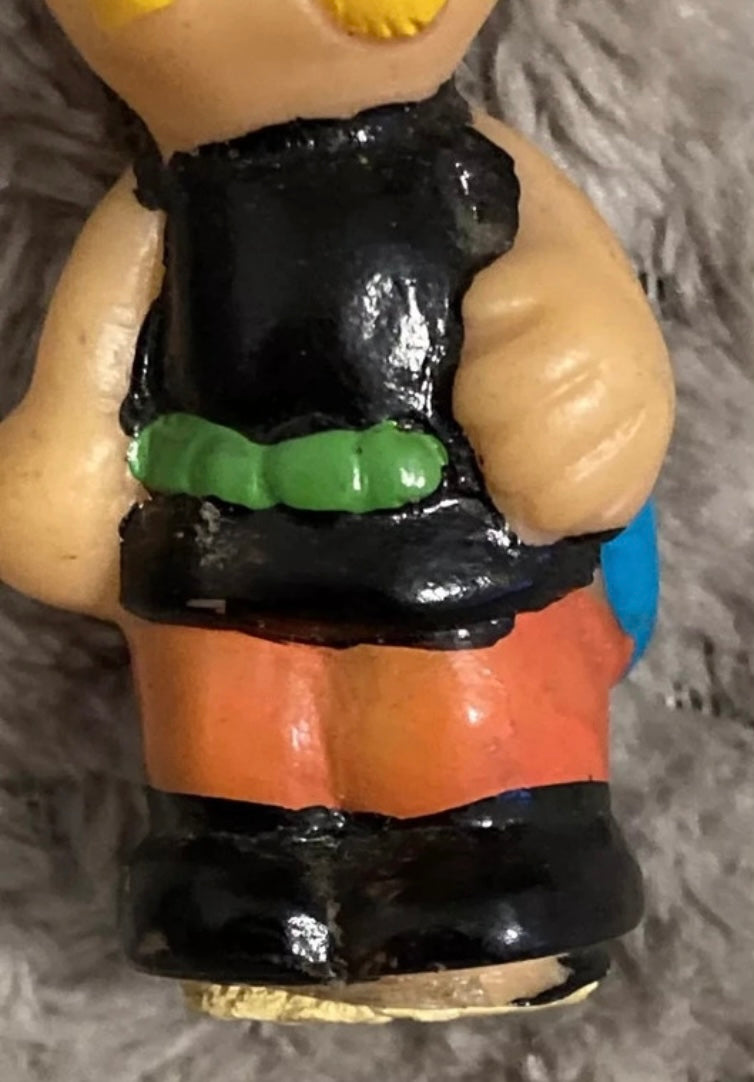 Figurine ancienne Astérix et Obelix. Plastique creux