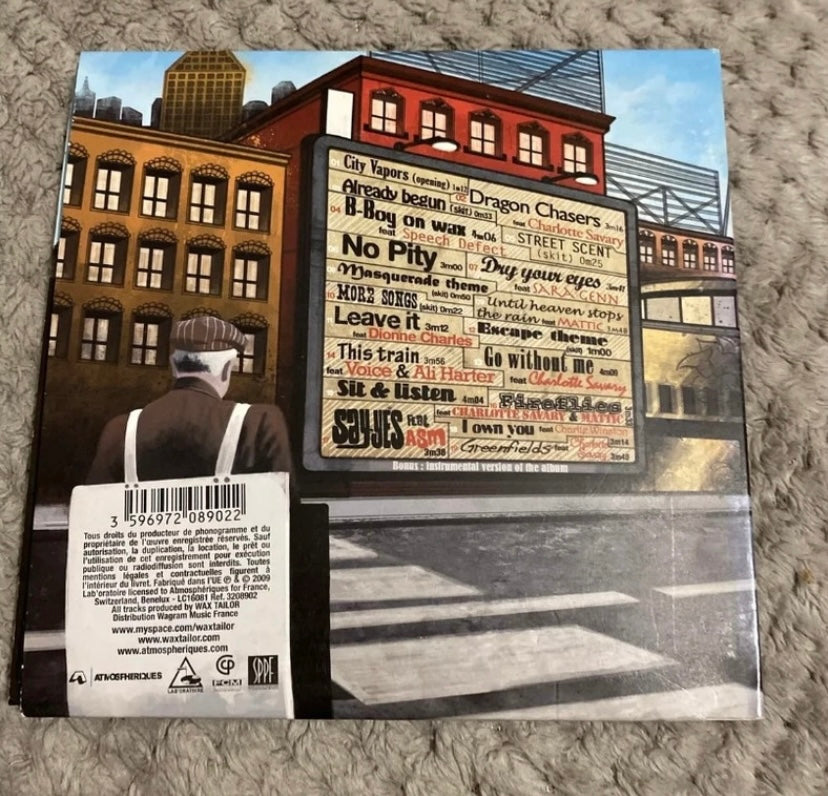 CD musique Wax Tailor. In the moon for life