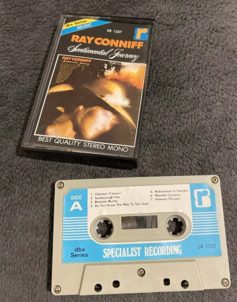 Cassette audio Ray Conniff Sentimental journey. SR 1237