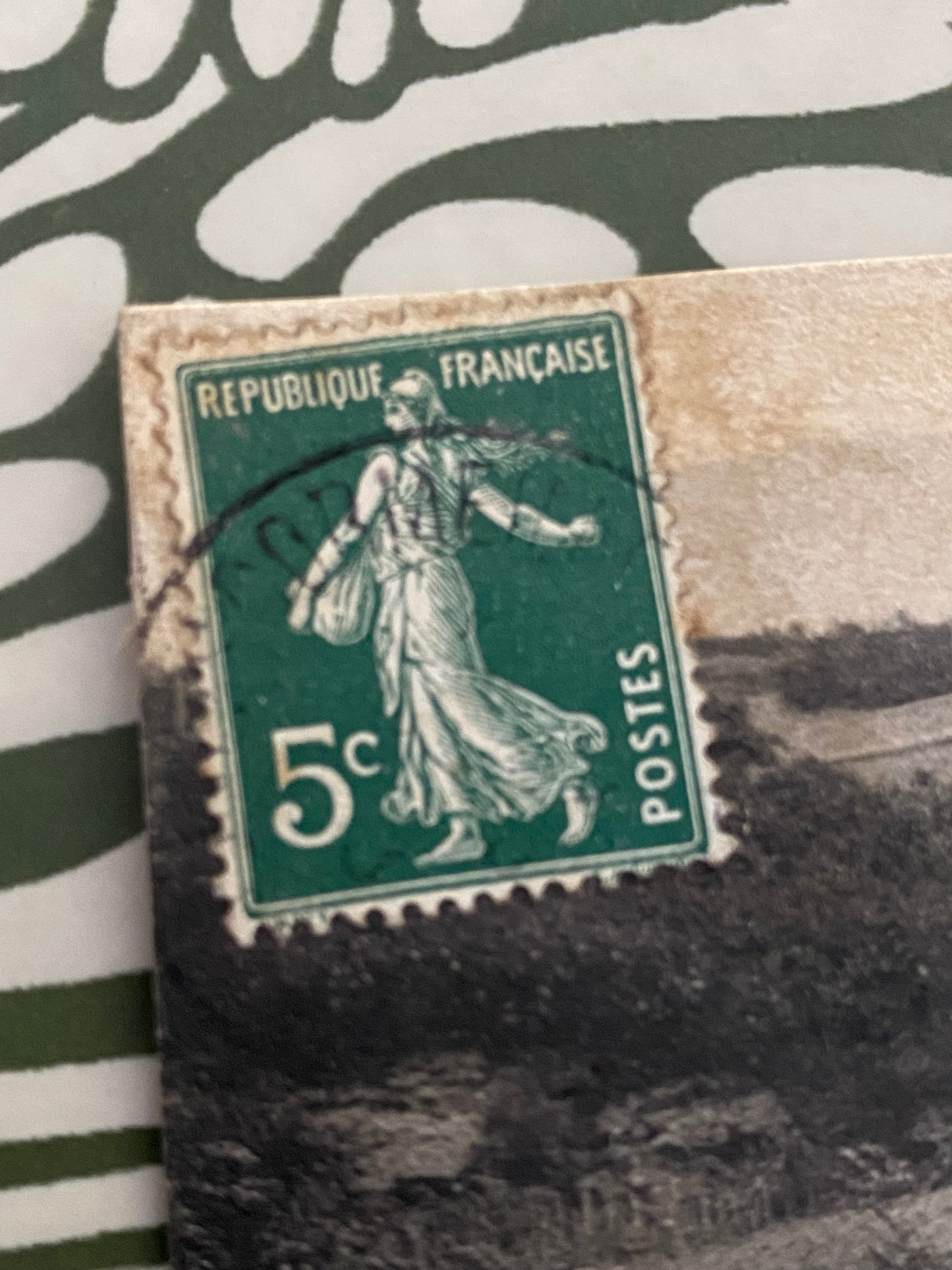 Carte postale ancienne La Frette. Les plâtrières